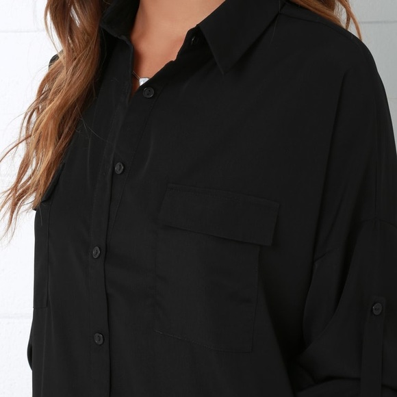 Lulus city strut black dress - Picture 3 of 4